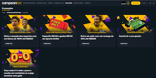 App de aposta de futebol